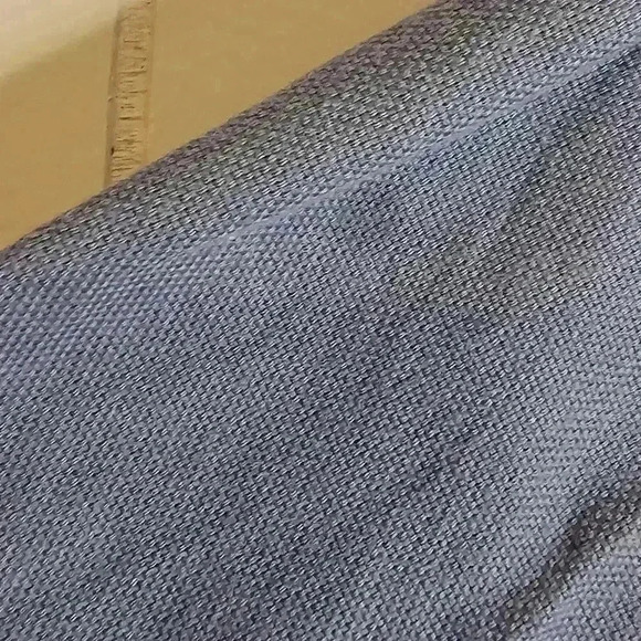 Greg Norman Collection Blue Pocket Button Short Sleeve Shirt Medium - Picture 7 of 7